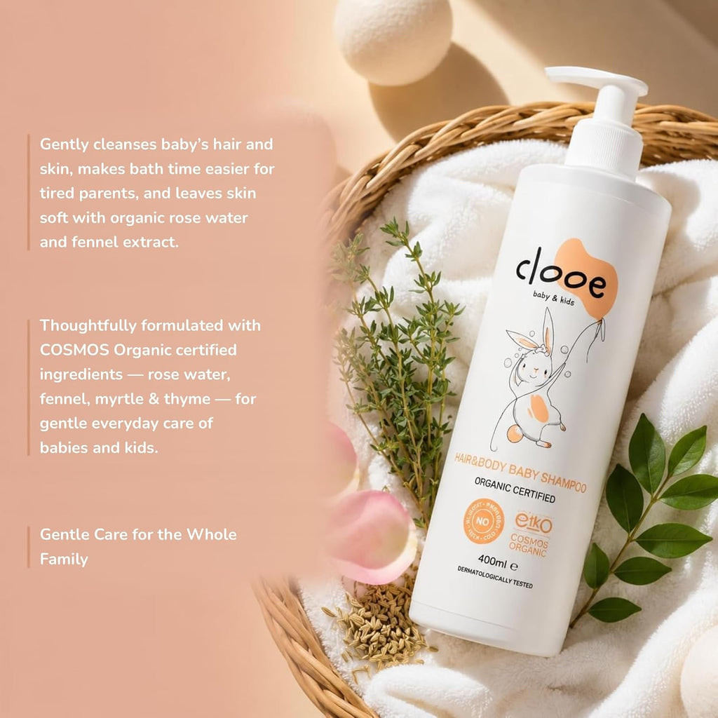Clooe Baby Shampoo – botanical ingredients