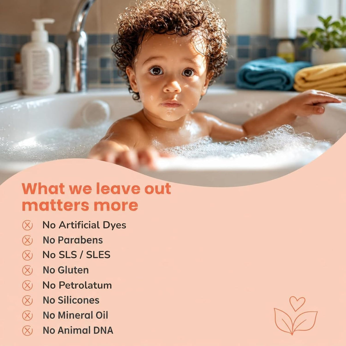 Clooe Baby Shampoo – what we leave out